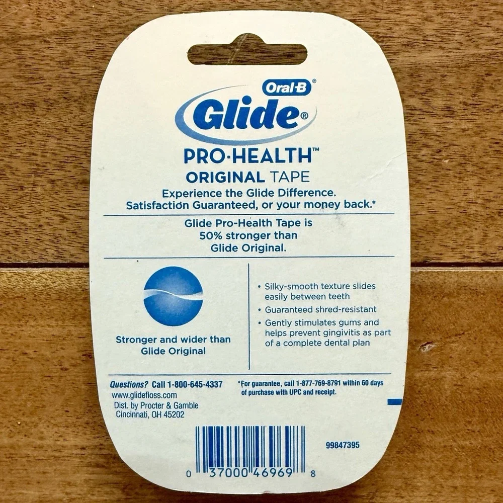 NEW! Oral-B Glide Pro-Health ORIGINAL Dental Floss Tape 25m 27.3 yd DISCONTINUED